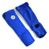 MTG Pro Blue IFMA Approved Neoprene Shin Pads MTG Pro