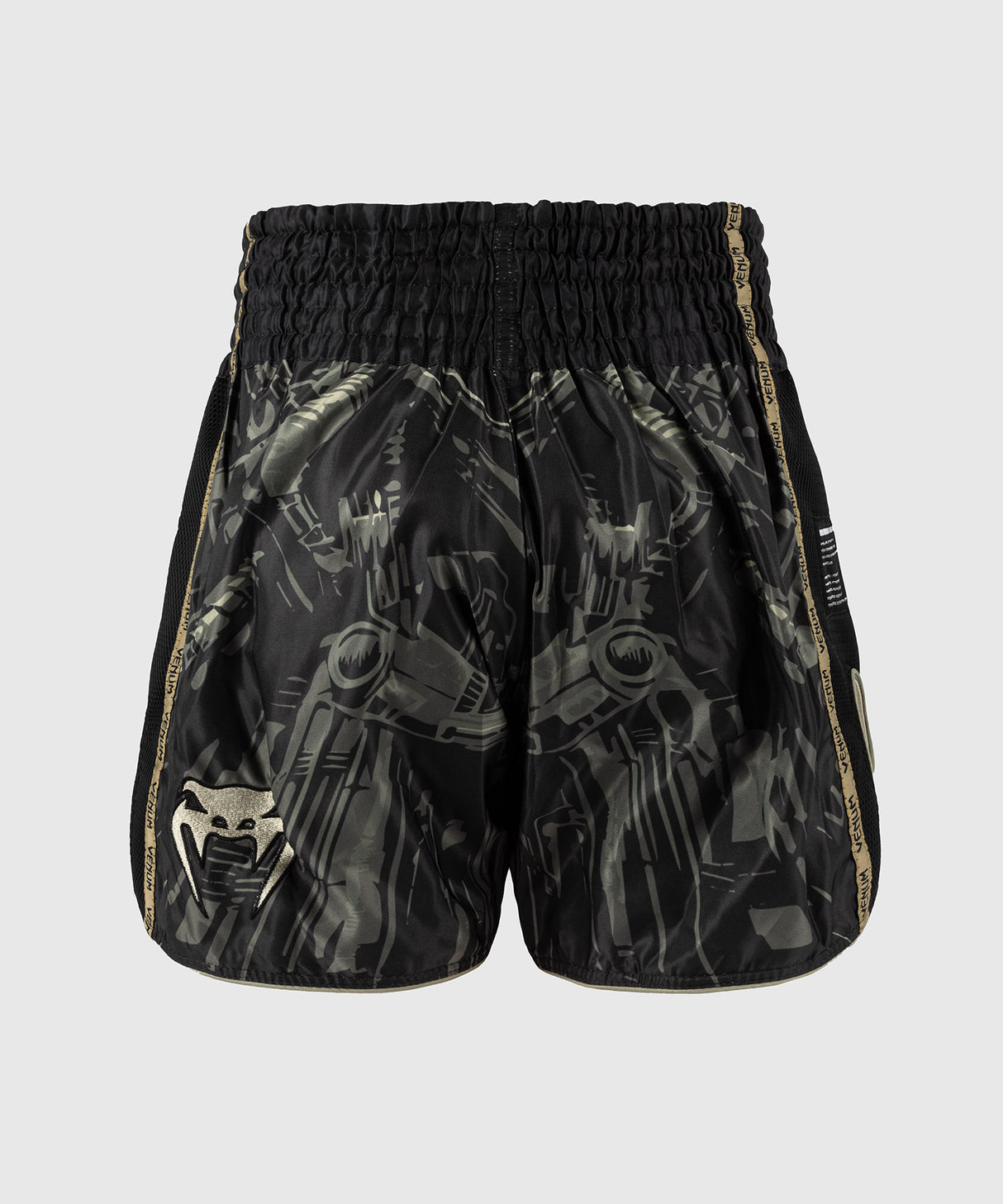 Venum Invader Muay Thai Shorts - Black/Sand