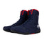 Navy Blue/Red Venum Contender Boxing Shoes - Fight Co