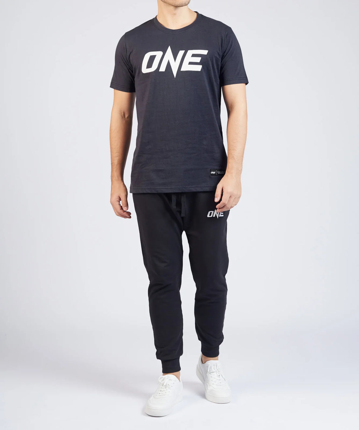 ONE Denim Blue Logo T-Shirt