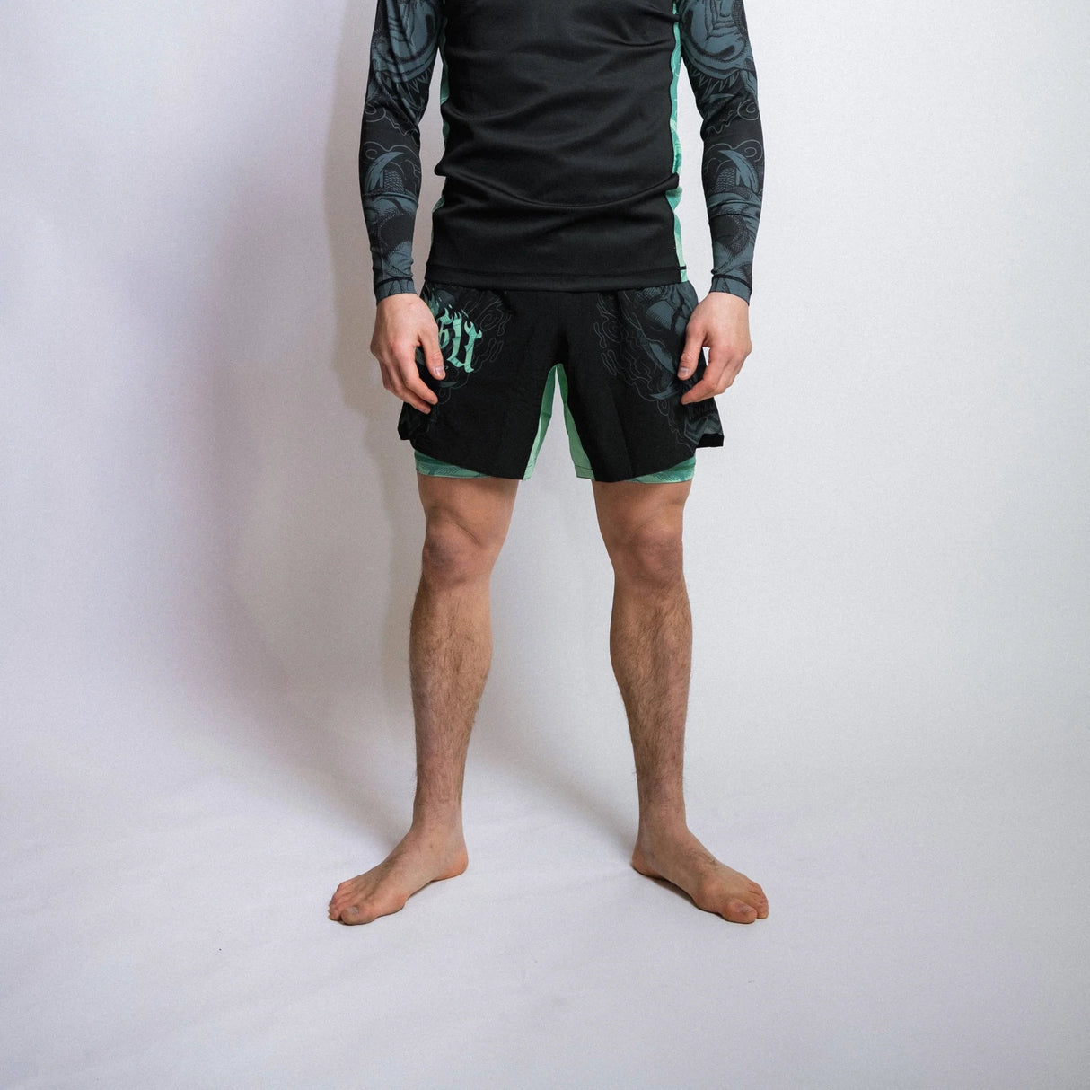 Fumetsu Oni Dual Layer Fight Shorts