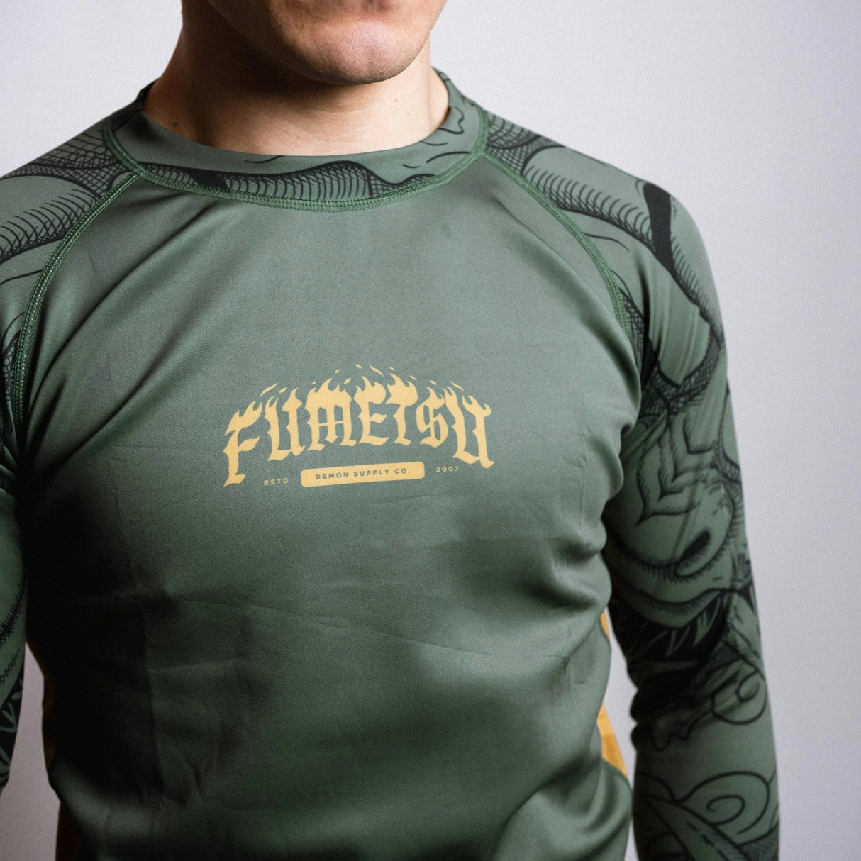 Fumetsu Oni Long Sleeve Rash Guard