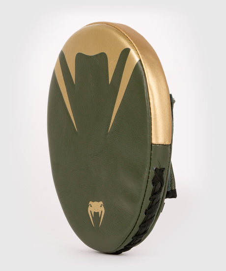 Venum Pro Boxing Flat Punch Mitts - Khaki/Gold