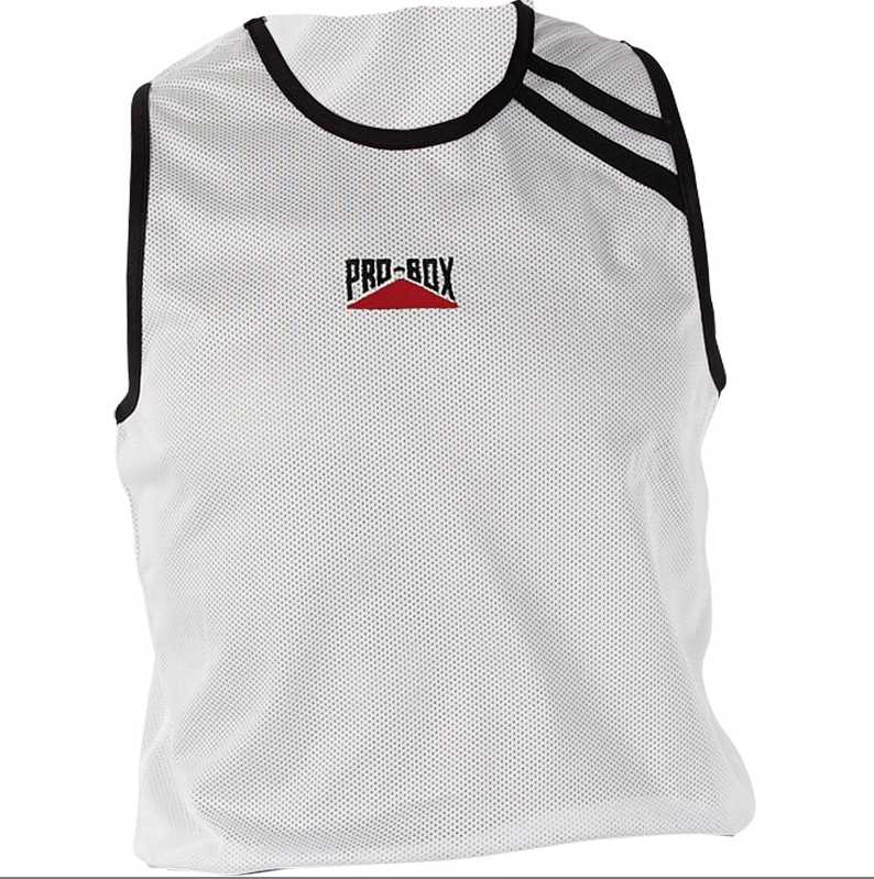 Pro Box Club Essentials Kids Boxing Vest - White Pro Box