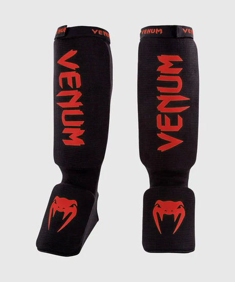 Venum Kontact Elasticated Shin Guards - Fight Co