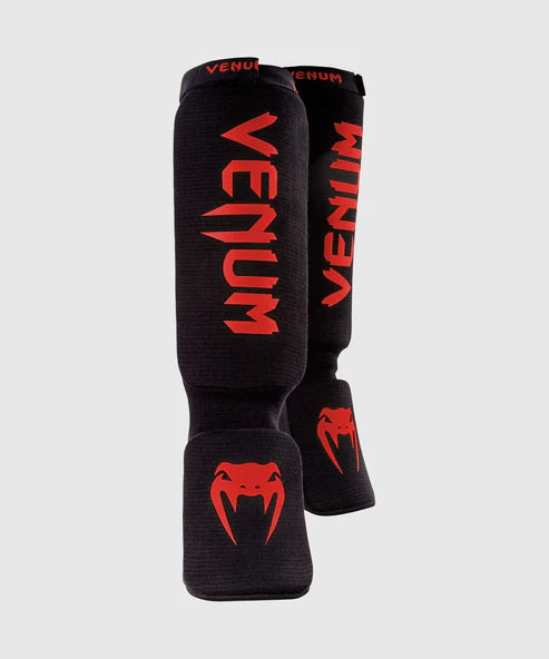 Venum Kontact Elasticated Shin Guards - Fight Co