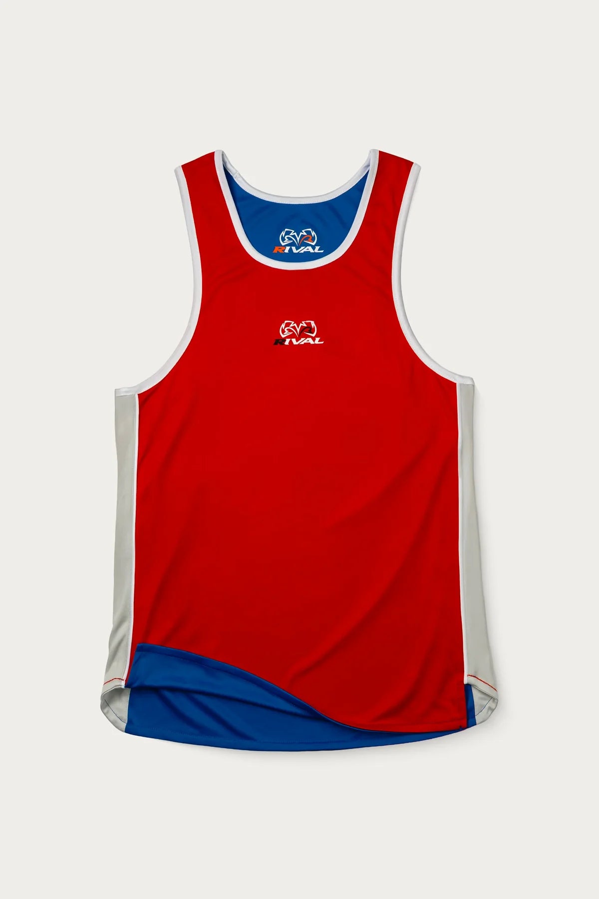 Rival Amateur Youth Reversible Fight Gear Boxing Tank Top - Blue/Red