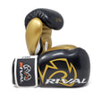 Rival RB7 Fitnessplus Bag Boxing Gloves - Black Gold Rival
