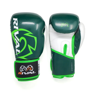 Rival RB7 Fitnessplus Bag Boxing Gloves - Black Gold Rival