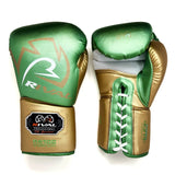 Rival RS100 Professional Sparring Gloves - White Gold Rival