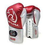 Rival RS100 Professional Sparring Gloves - White Gold Rival