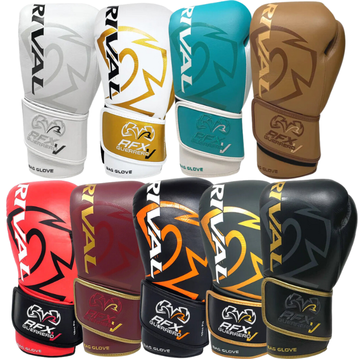 rival ボクシンググローブ　10oz RIVAL ライバル RFX Guerrero V Bag Gloves 8-oz ホワイト×ブラック