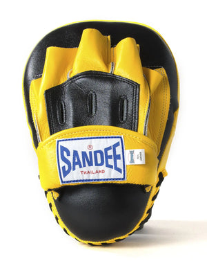 Sandee Curved Leather Focus Mitts Sandee