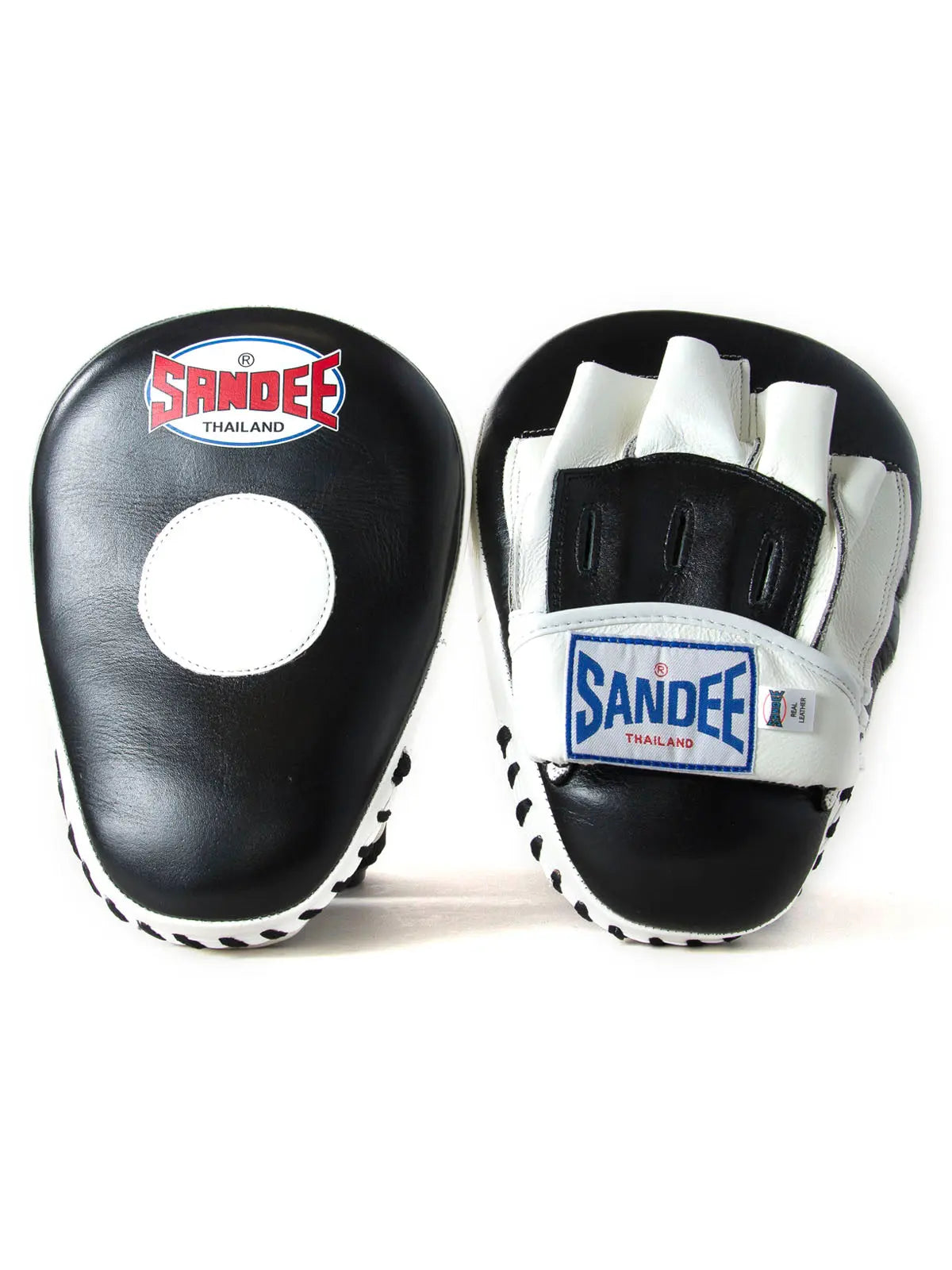 Sandee Curved Leather Focus Mitts Sandee