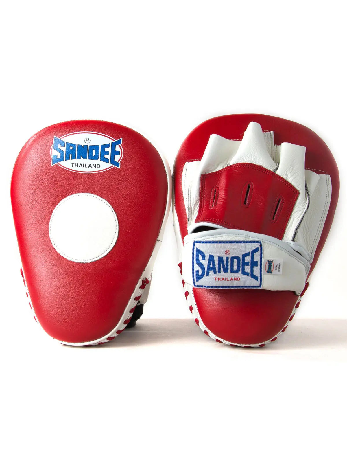 Sandee Curved Leather Focus Mitts Sandee