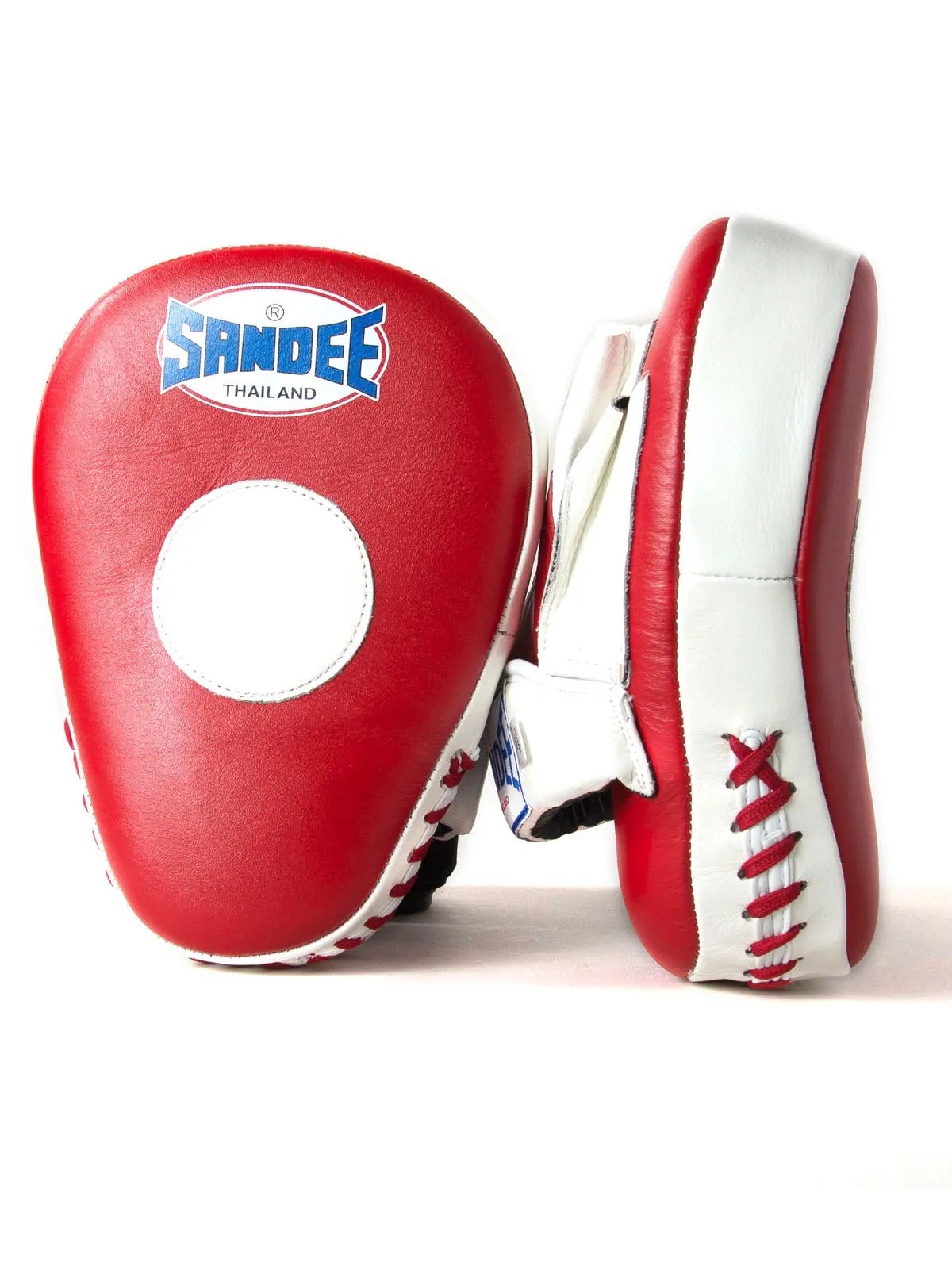 Sandee Curved Leather Focus Mitts Sandee