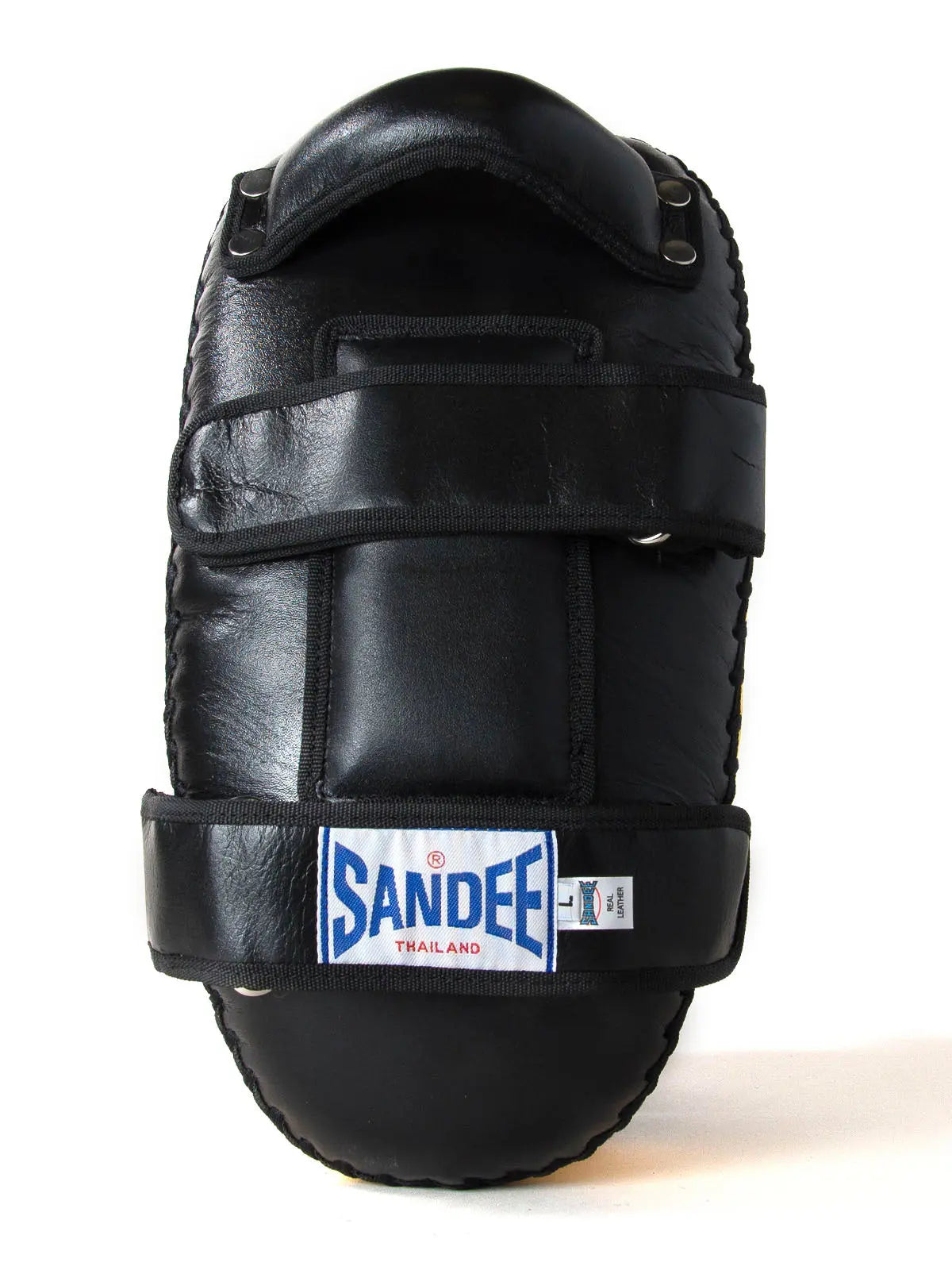 Sandee Curved Thai Pads - Black-White-One size Sandee