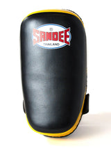 Sandee Curved Thai Pads - Black-White-One size Sandee