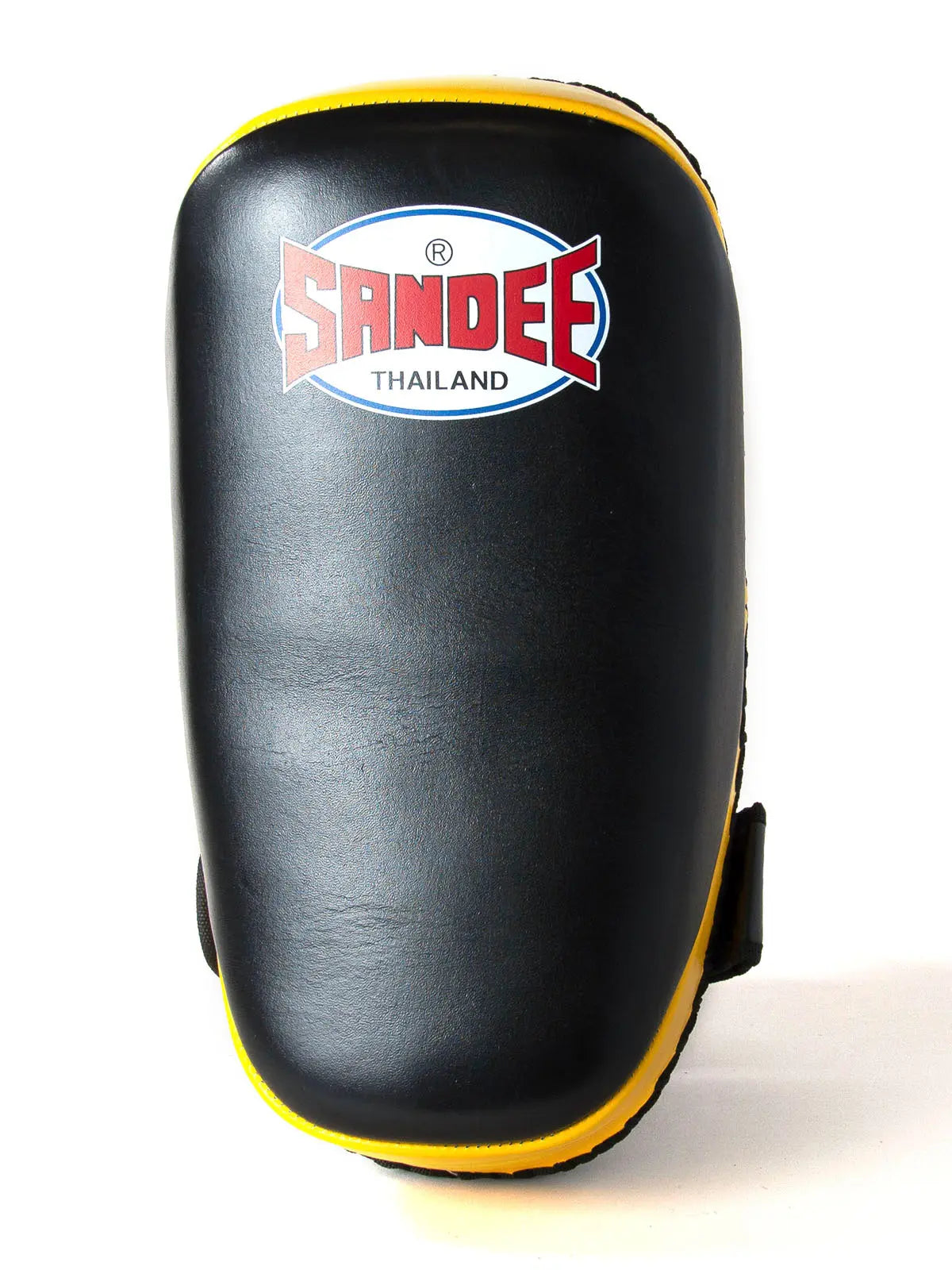 Sandee Curved Thai Pads - Black-White-One size Sandee