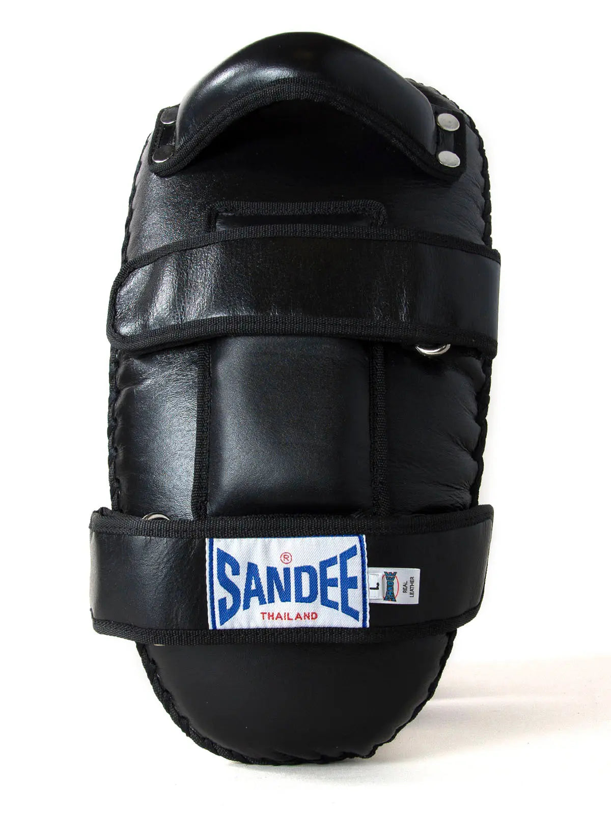 Sandee Curved Thai Pads - Black-White-One size Sandee