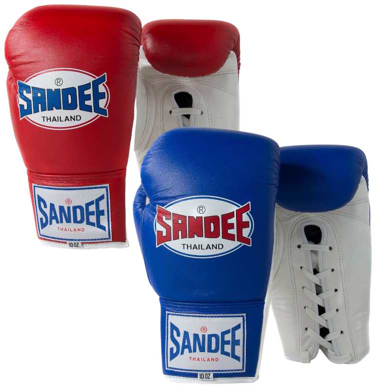 Sandee Lace Up Boxing Gloves Sandee