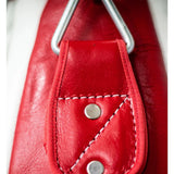 Sandee Full Leather Teardrop Punch Bag