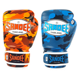 Sandee Kids Camo Muay Thai Boxing Gloves