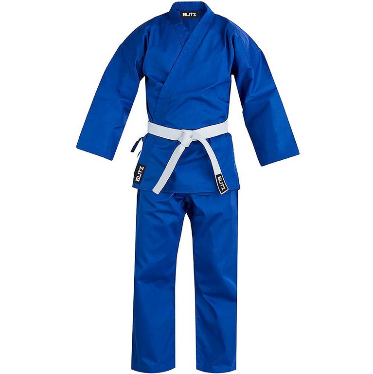 Blitz Sports Adult Karate Suit - Black  Fight Co