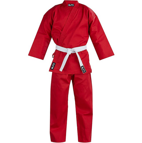 Blitz Sports Adult Karate Suit - Black  Fight Co