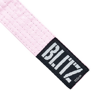 Blitz Quick Strap Plain Coloured Rank Belt  Fight Co