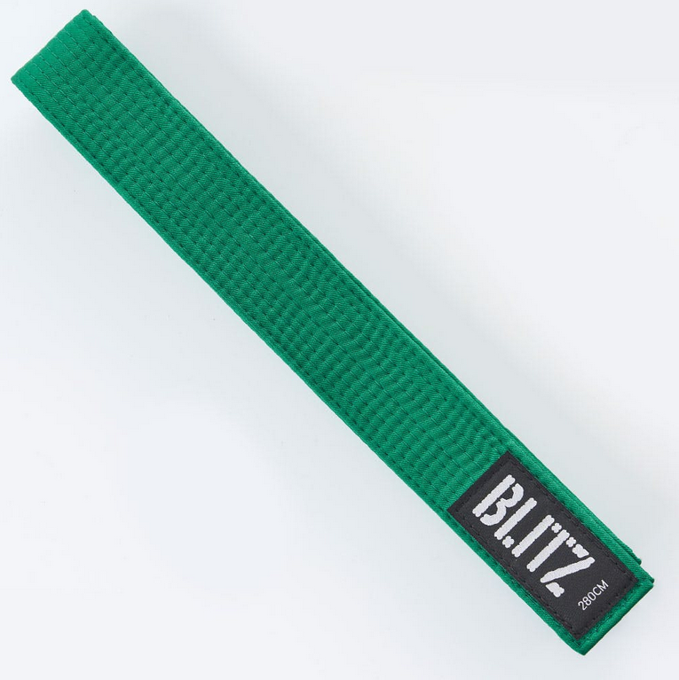 Blitz Plain Coloured Rank Belt  Fight Co