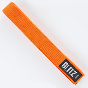Blitz Plain Coloured Rank Belt  Fight Co