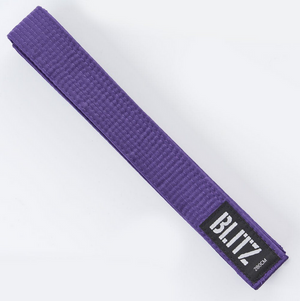 Blitz Plain Coloured Rank Belt  Fight Co