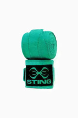 Sting Elasticicated Hand Wraps Cyan-Blue-4.5m Fight Co