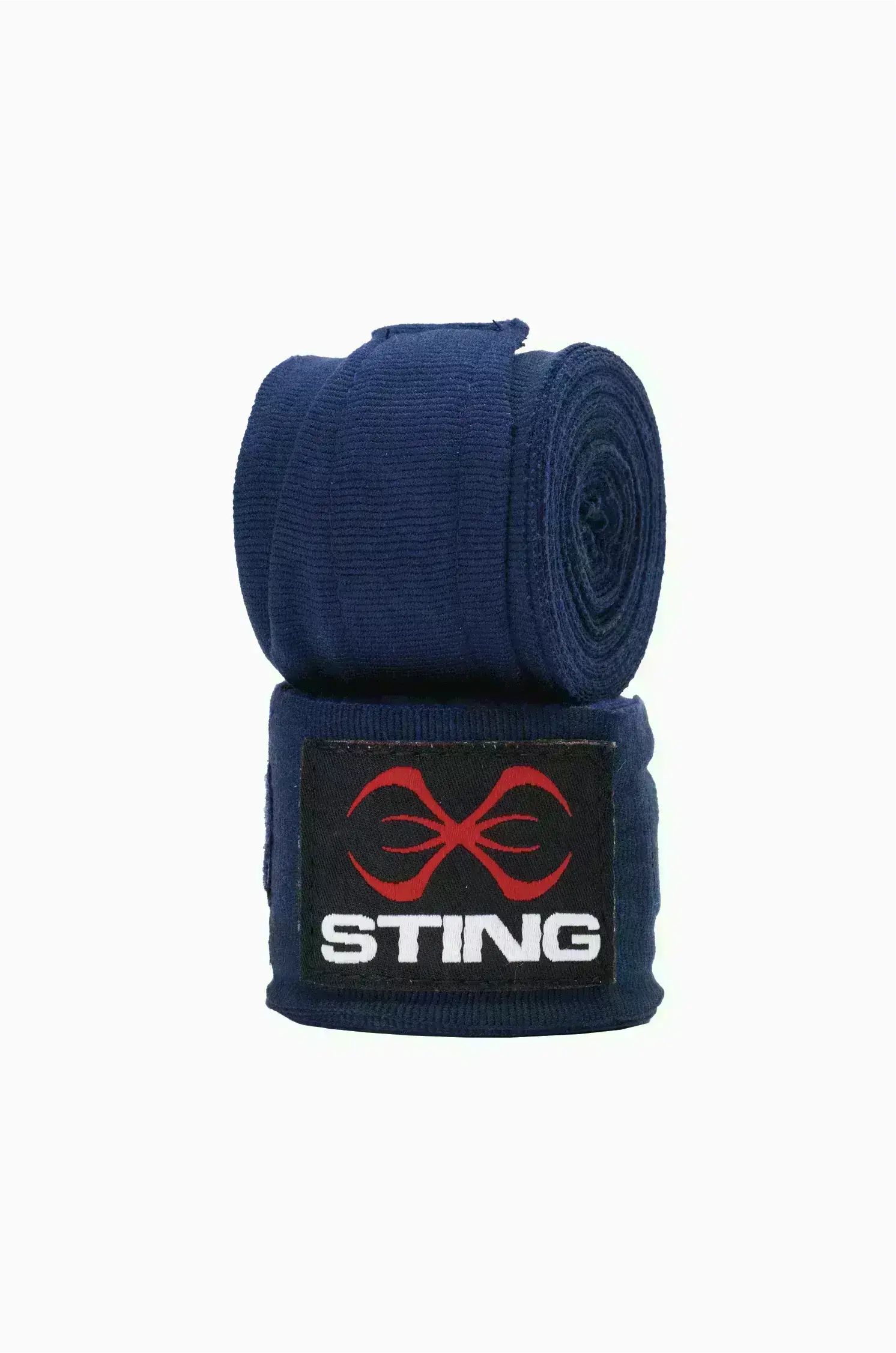 Sting Elasticicated Hand Wraps Navy-4.5m Fight Co