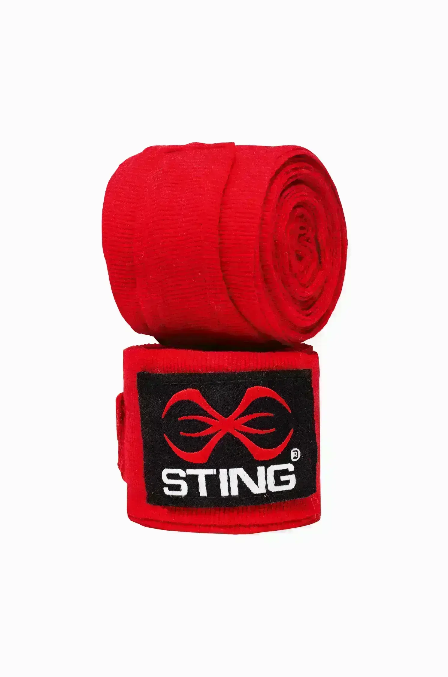 Sting Elasticicated Hand Wraps Red-4.5m Fight Co