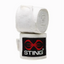 Sting Elasticicated Hand Wraps White-4.5m Fight Co