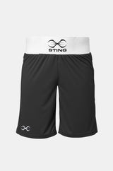 Sting Mettle Adult Boxing Shorts Black