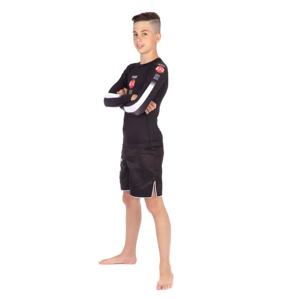 Tatami Kids Bushido Black Grappling Shorts Tatami