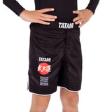 Tatami Kids Bushido Black Grappling Shorts Tatami