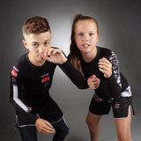 Tatami Kids Bushido Black Grappling Shorts Tatami