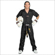 Top Ten Adult Mesh Kickboxing Pants Black/Black Top Ten