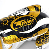 Twins Black-Silver Nagas Boxing Gloves Twins Special