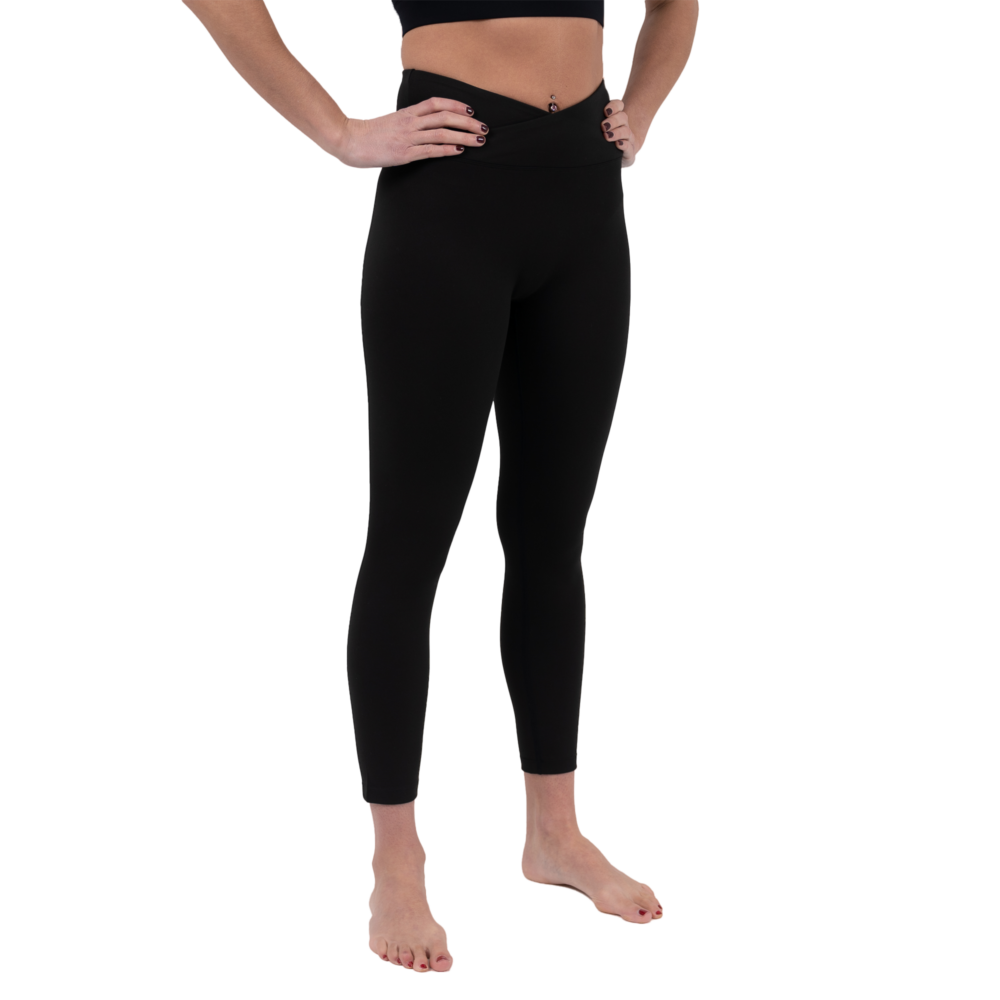 Scramble Hearts Seamless Training Spats - Black