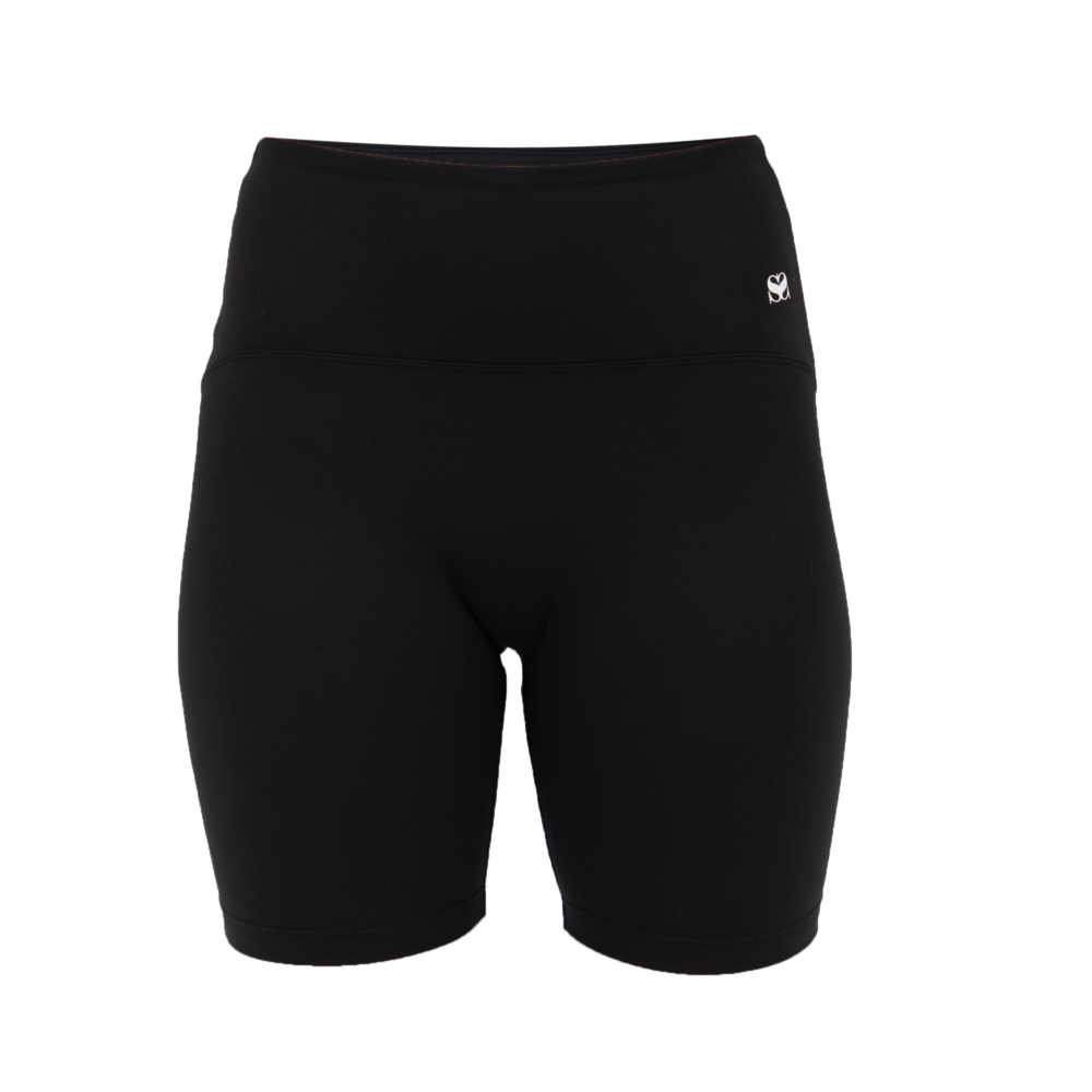 Scramble Hearts Seamless Training Shorts - Black