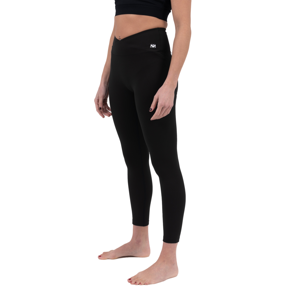 Scramble Hearts Seamless Training Spats - Black