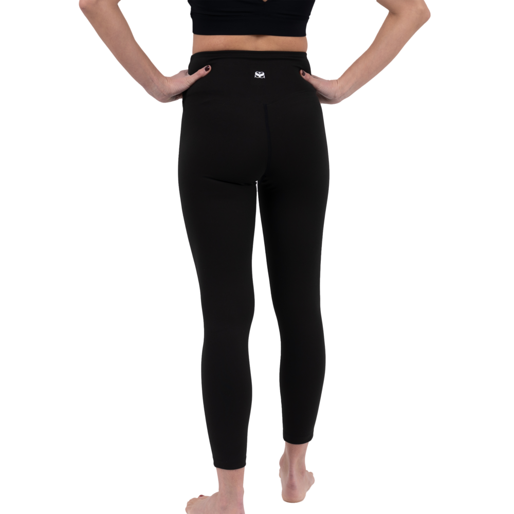 Scramble Hearts Seamless Training Spats - Black