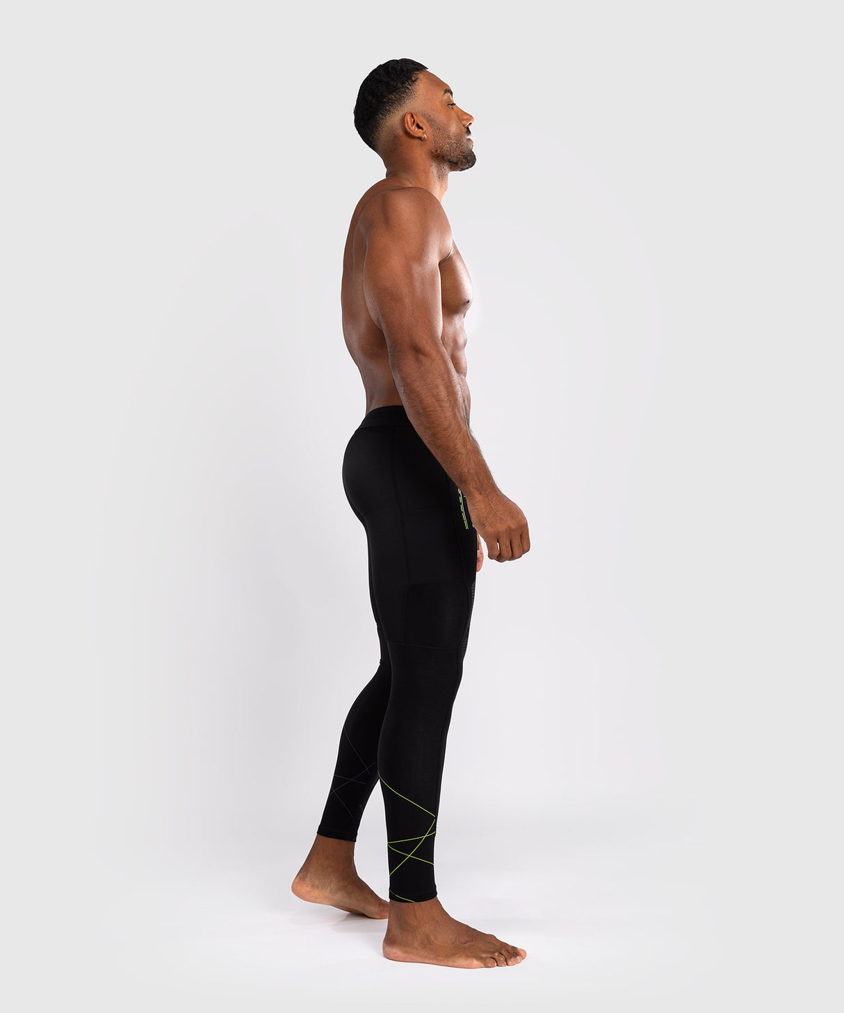 Venum Training Camp 4.0 Spats - Black/Neon Green