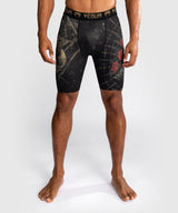 Venum Santa Muerte 5.0 Men’s Vale Tudo Shorts - Deep Black/Gold