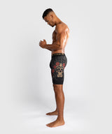 Venum Santa Muerte 5.0 Men’s Vale Tudo Shorts - Deep Black/Gold